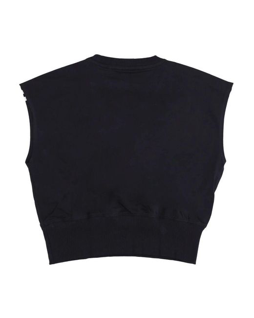 Adidas Blue Sleeveless Tops