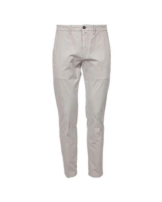 Siviglia Gray Chinos for men