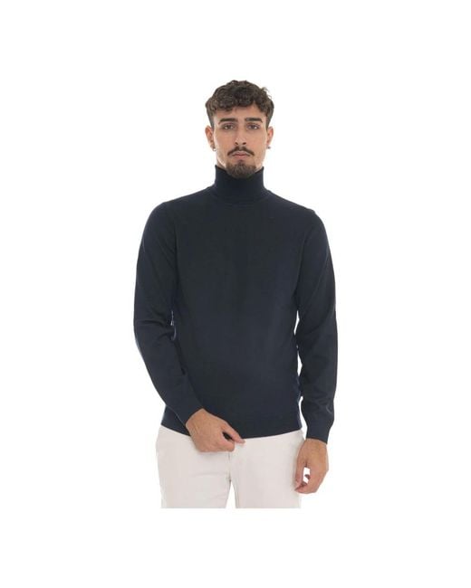 HUGO Blue Turtlenecks for men