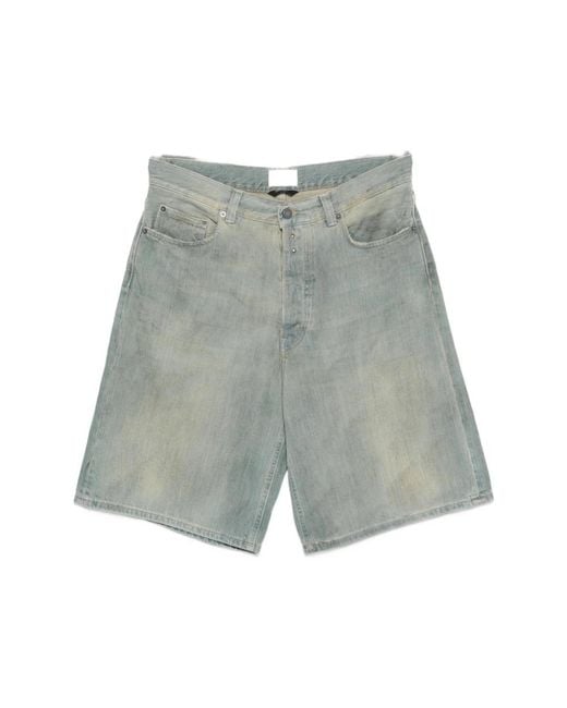 Haikure Gray Denim Shorts for men