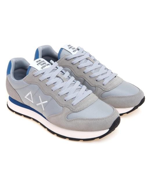 Sun 68 Blue Sneakers for men