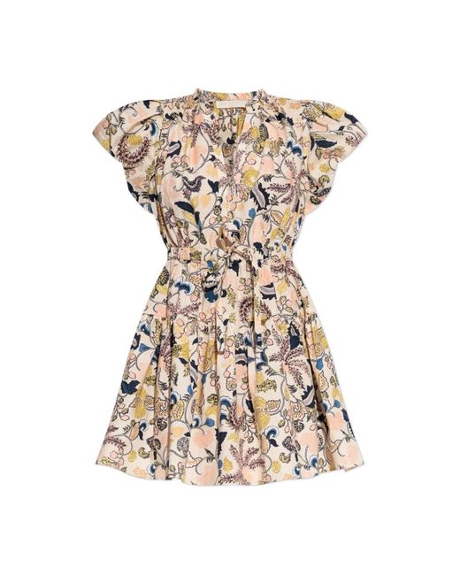 Ulla Johnson Metallic Kleid Izel