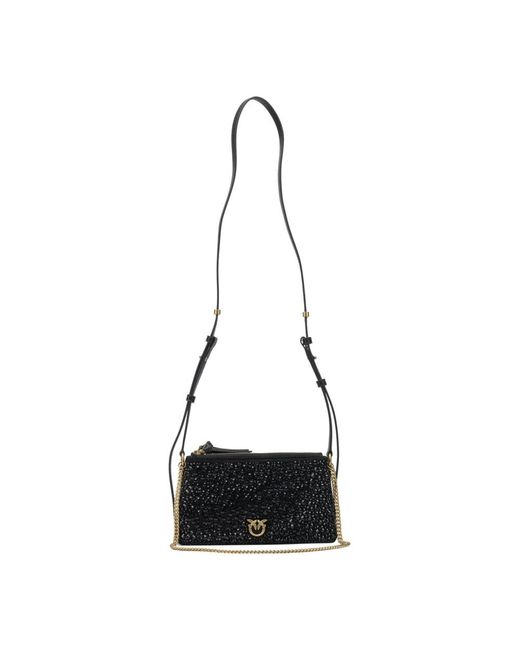 Pinko Black Cross Body Bags