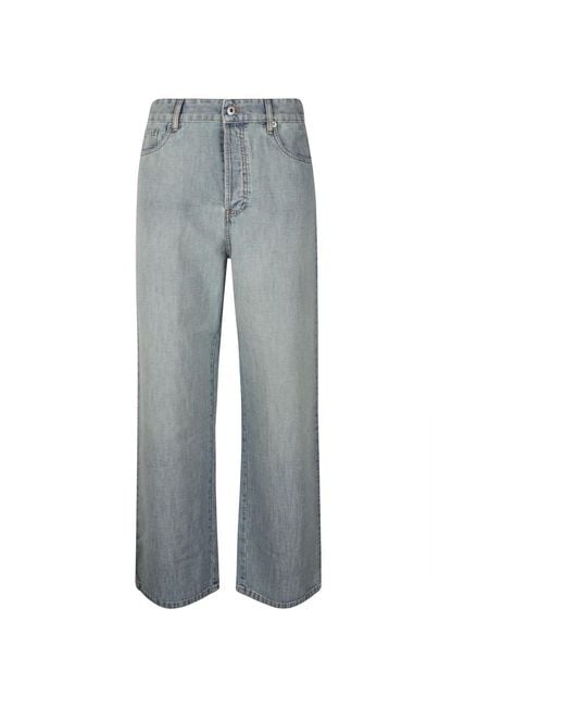 Miu Miu Blue Wide Jeans