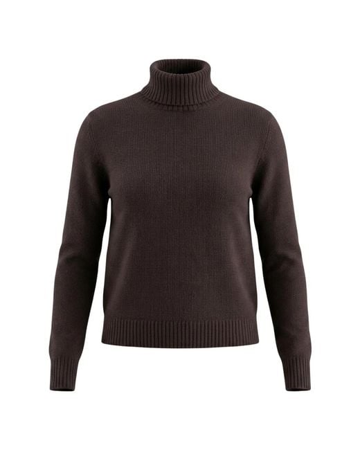 Gran Sasso Ciclista Turtleneck in het Brown