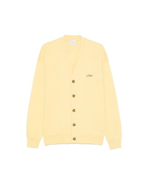 Drole de Monsieur Yellow Cardigans for men