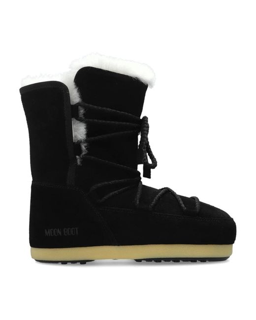 Moon Boot Black Winter Boots