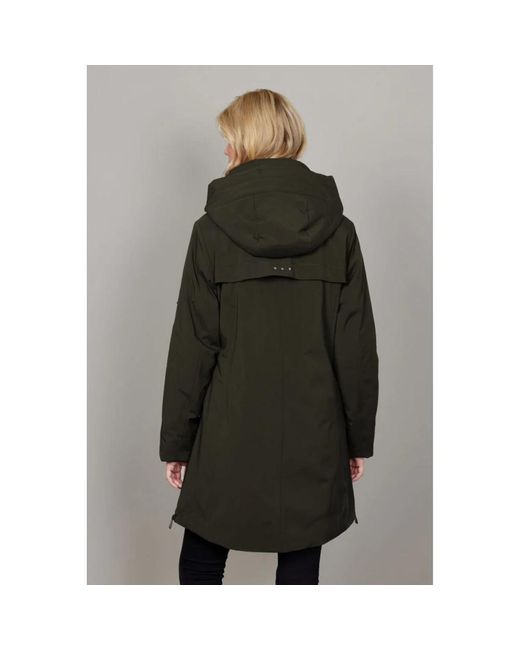 Junge Jassen ,Groen ,Parka in het Black
