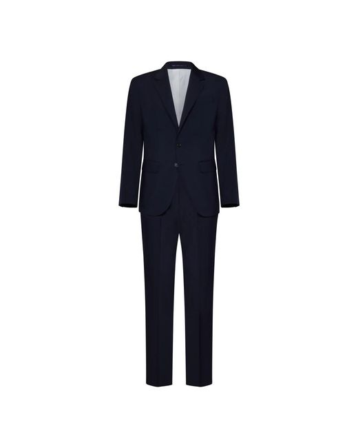 DSquared² Blue Single Breasted Suits for men