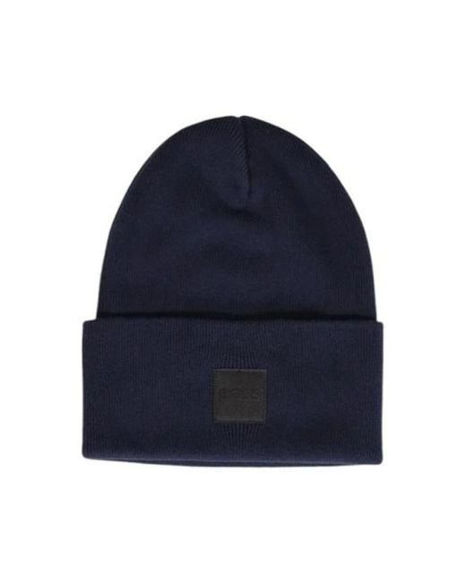 HUGO Blue Beanies for men