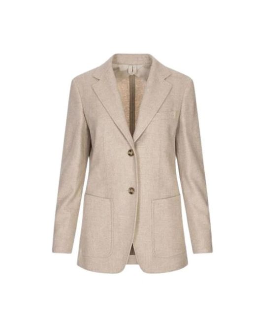 Max Mara Natural Blazers