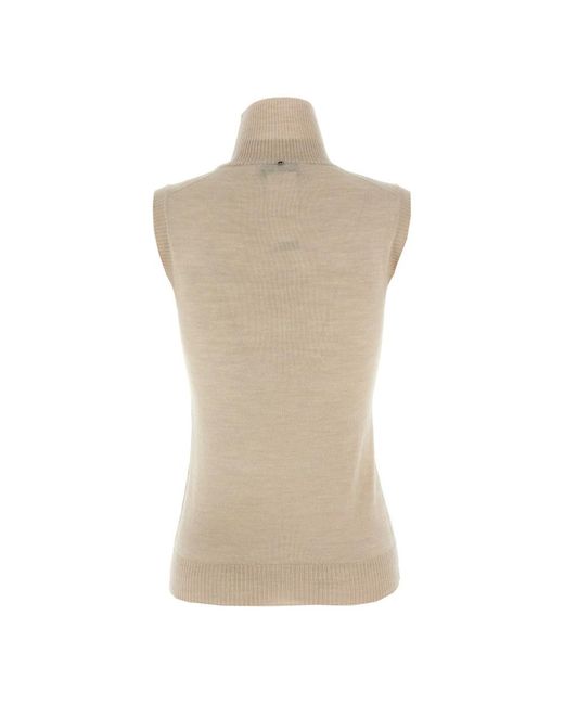 Sportmax Natural Turtlenecks