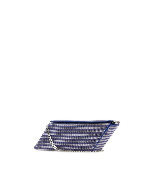 Clutches di Kara in Blue