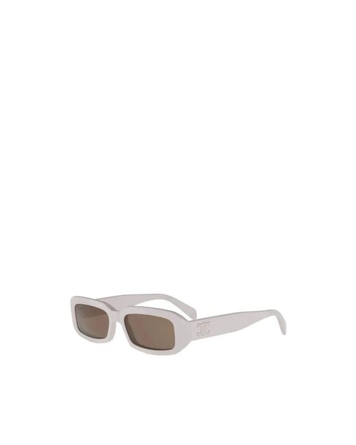 Céline White Sunglasses for men