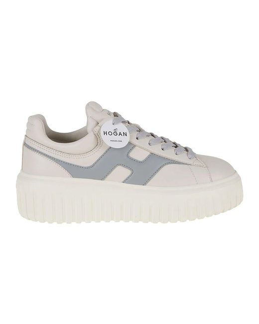 Hogan Gray Blaue sneakers stilvolles modell ss25