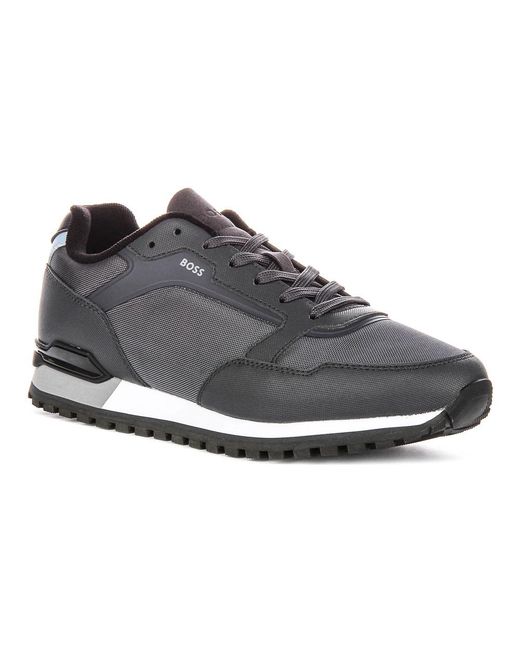 Boss Gray Sneakers for men