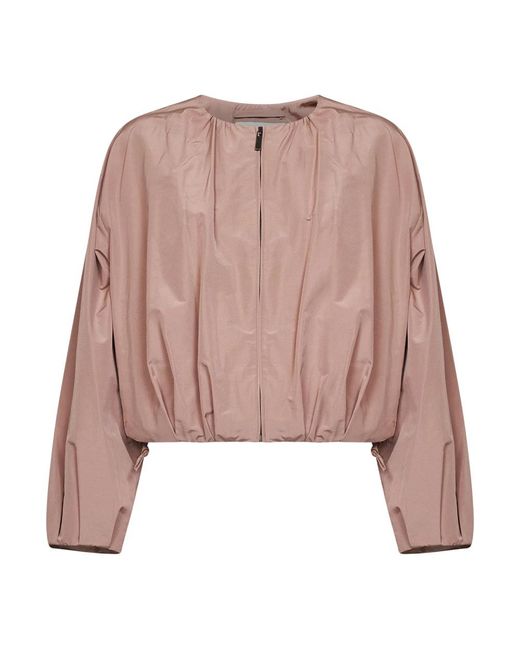 Weekend by Maxmara Brown Bomber Jackets