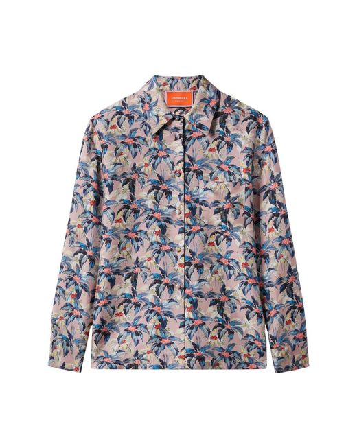 LaDoubleJ Overhemden ,Veelkleurig ,Blouses & Shirts in het Blue