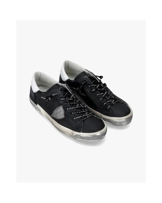 Philippe Model Black Sneakers