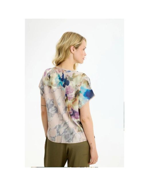 iN FRONT Blouses in het Natural