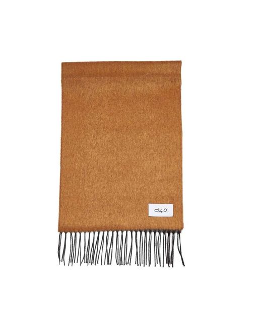 D4.0 Brown Winter Scarves for men