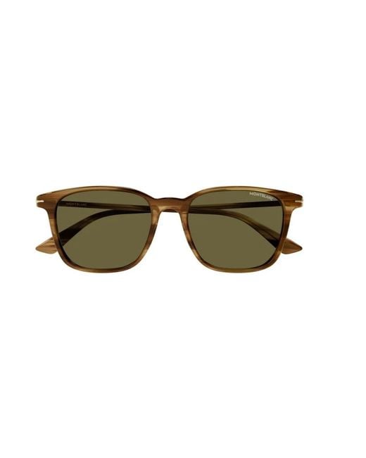 Montblanc Brown Sunglasses