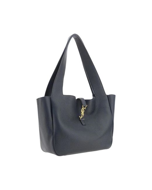Saint Laurent Blue Le 5 À 7 Bea Schultertasche
