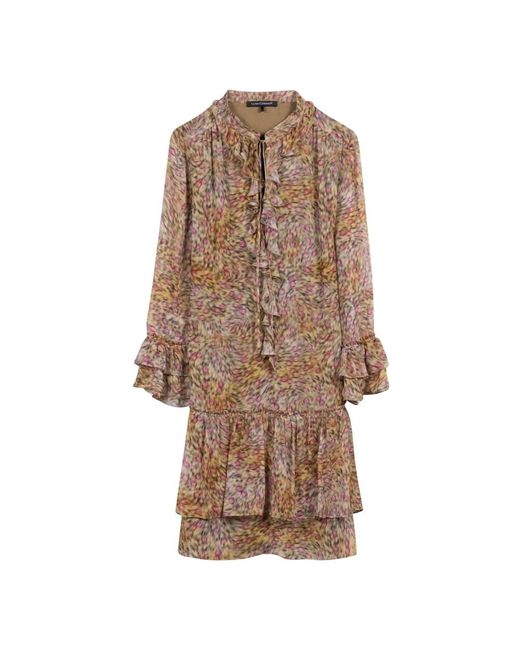 Luisa Cerano Brown Short Dresses