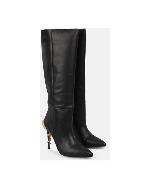 Alma En Pena. Black Heeled Boots