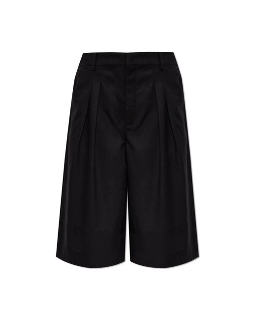 Long Shorts Gestuz de color Black