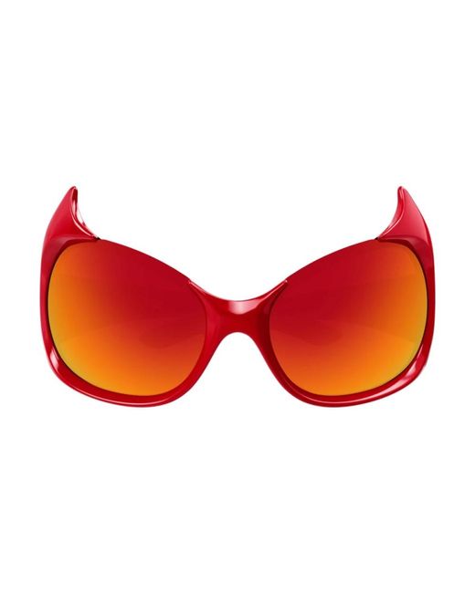 Balenciaga Red Rote sonnenbrille - bb0284s