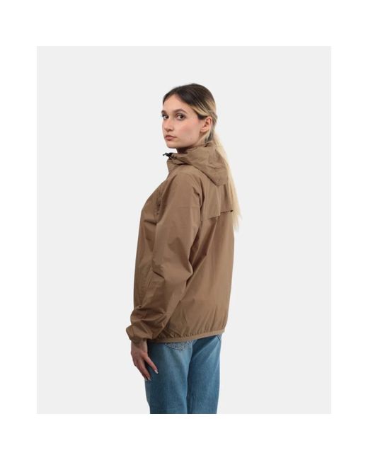 Jackets > light jackets K-Way en coloris Brown
