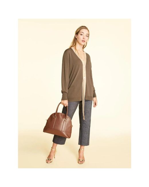 Marina Rinaldi Brown Cardigans