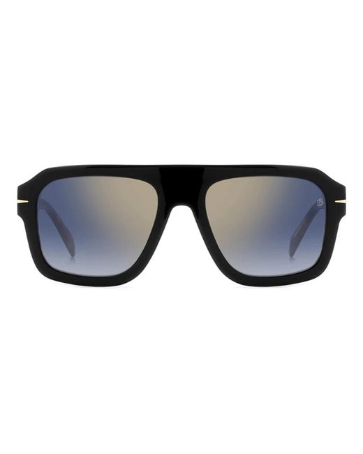 David Beckham Blue Sunglasses for men