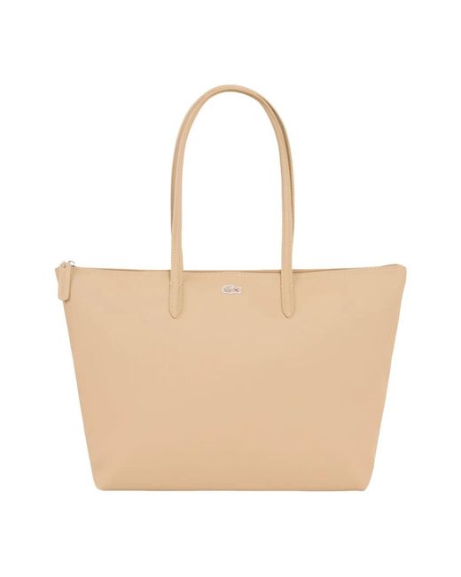 Lacoste Natural Shopping Bags