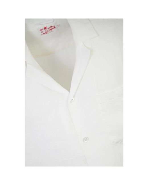 Shirts > short sleeve shirts Mc2 Saint Barth pour homme en coloris White