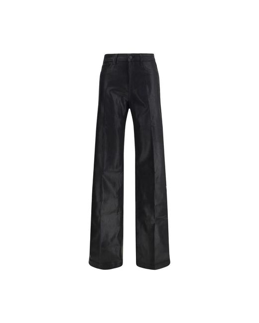 L'Agence Black Wide Jeans