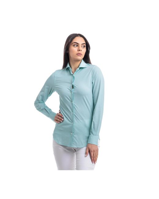 Xacus Overhemden ,Groen ,Shirts in het Blue