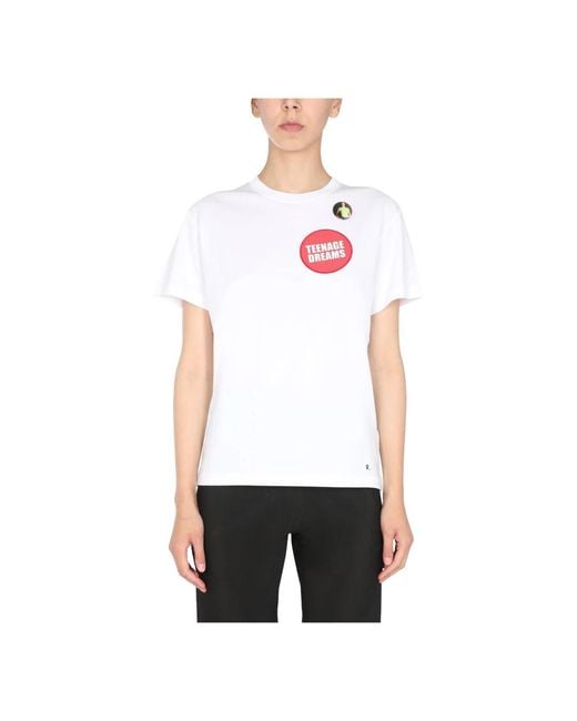 T-Shirts Raf Simons de color White
