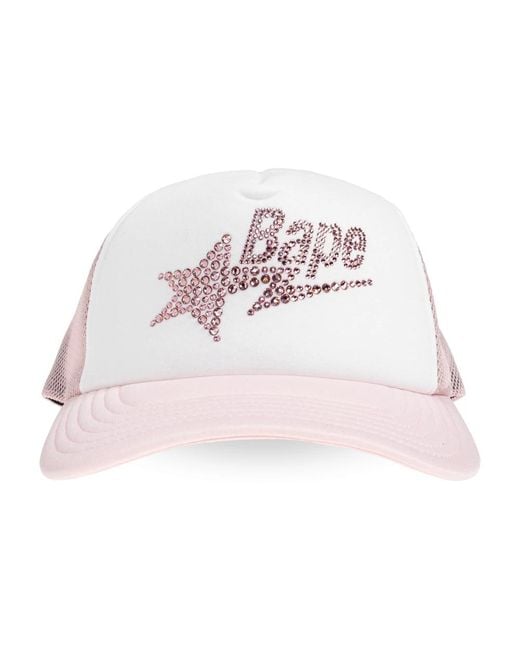 A Bathing Ape Pink Caps