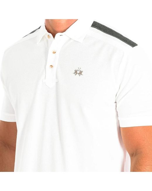 La Martina Polo's in het White voor heren