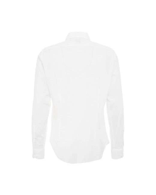 Fedeli White Formal Shirts for men