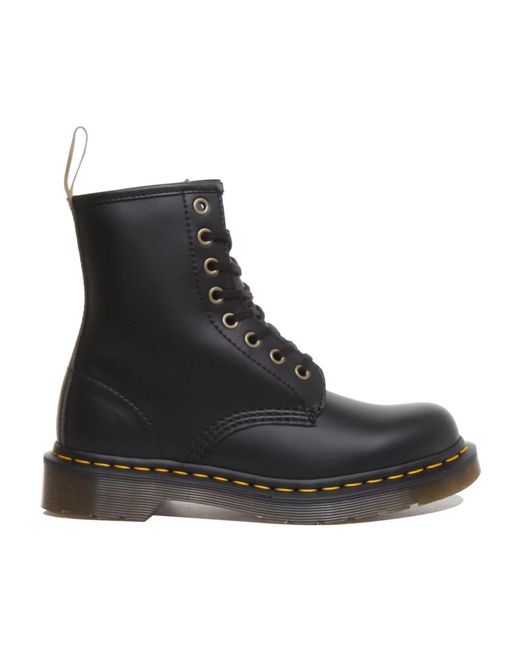 Dr. Martens Black Lace-Up Boots