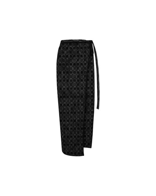 MARINE SERRE Black Beachwear