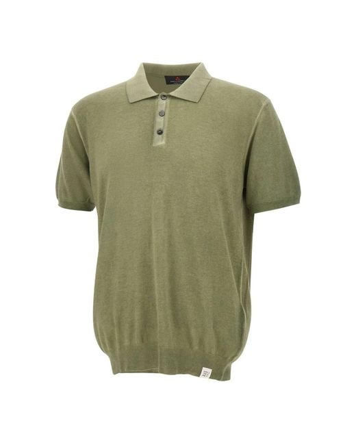Peuterey Green Polo Shirts for men