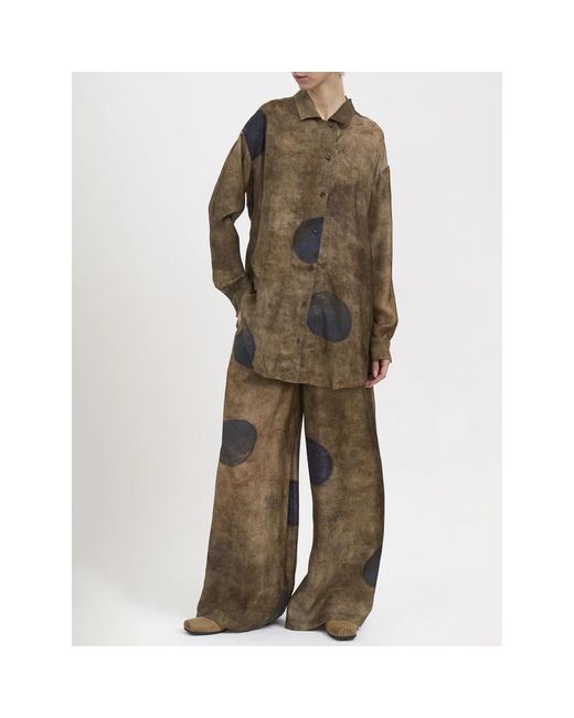 Uma Wang Brown Shirts