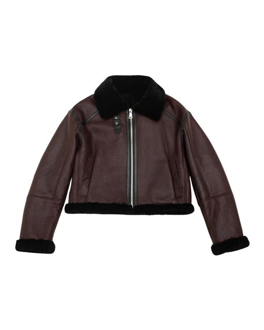 Just things we like Brown Leather Jackets