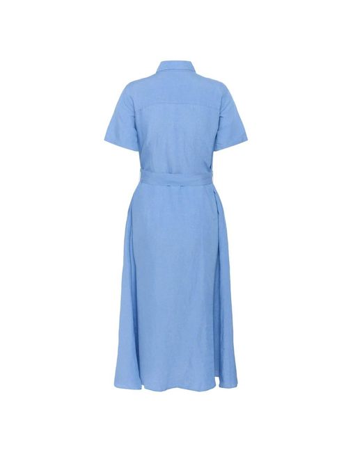 Part Two Blue Shirt Dresses