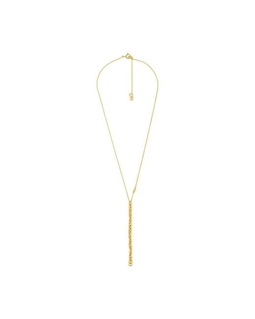 Necklaces di Michael Kors in Metallic