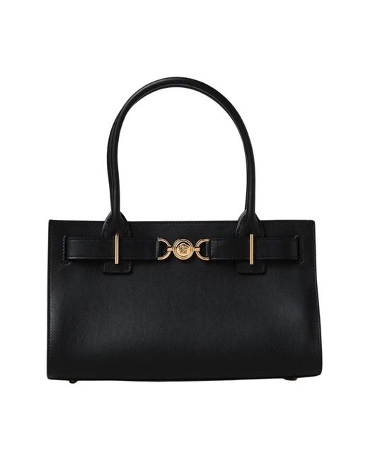Versace Black Strukturierte Henkeltasche